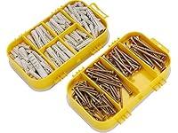 Algopix Similar Product 2 - EXTOL CRAFT 1445 Screws with Dowels Set