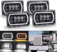 Algopix Similar Product 11 - MOVOTOR Off Road 4x6 Led Headlights
