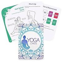 Algopix Similar Product 17 - Yoga Cards  63 Card Deck With Tips 