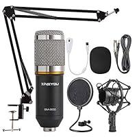 Algopix Similar Product 11 - ZINGYOU Condenser Microphone Bundle