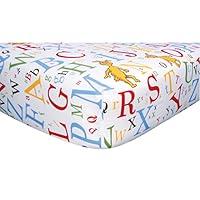 Algopix Similar Product 4 - Trend Lab Dr Seuss Fitted Crib Sheet