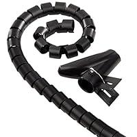 Algopix Similar Product 2 - Hama Cable Bundle Tube 15mx30mm Black