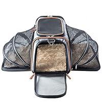 Algopix Similar Product 20 - 2 Side Expandable Cat Carrier and Small