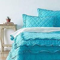 Algopix Similar Product 1 - BeYoutiful Home Teal Chanel Quilt