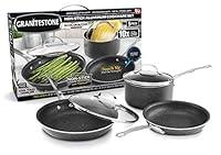 Algopix Similar Product 14 - Granitestone Original 5Piece Nonstick