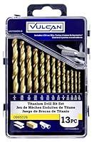 Algopix Similar Product 16 - VULCAN 211560OR 13 Piece Bit Drill with