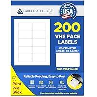 Algopix Similar Product 12 - 200 Label Outfitters VHS Video Tape