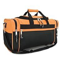 Algopix Similar Product 14 - DALIX 19 Blank Sports Duffle Bag Gym