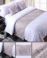 Algopix Similar Product 12 - Mengersi Rippling Bed Runner Scarf