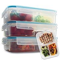 Algopix Similar Product 5 - Komax Biokips Set of 3 Lunch Containers