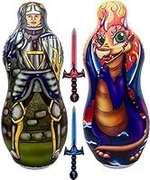 Algopix Similar Product 16 - Inflatable 48 Inch Tall Punching Bag 