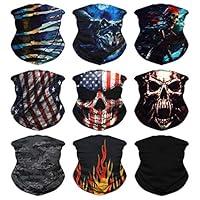 Algopix Similar Product 15 - 9 Pcs Headwear Head Wrap Neck