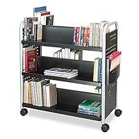 Algopix Similar Product 19 - Safco Scoot DoubleSided Book Cart  6
