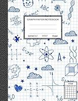 Algopix Similar Product 7 - Graph Paper Notebook Quad Ruled 5