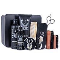 Algopix Similar Product 10 - ZEUS Ultimate Beard Care Kit Gift Set