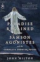 Algopix Similar Product 14 - Paradise Regained Samson Agonistes