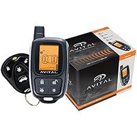 Algopix Similar Product 10 - Avital 3305L 2Way LCD Security System