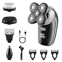Algopix Similar Product 3 - 5 in 1 Electric Razor Waterproof Hair