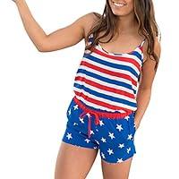 Algopix Similar Product 2 - DaoAGJuly 4th Women American Flag