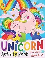 Algopix Similar Product 6 - Unicorn Activity Book for Kids ages 48