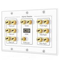 Algopix Similar Product 16 - TNP Home Theater Speaker Wall Plate