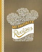 Algopix Similar Product 2 - My Favorite Recipes Blank Recipe Book