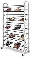 Algopix Similar Product 15 - Whitmor 10 Tier Shoe Tower 50 Pair