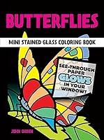 Algopix Similar Product 10 - Butterflies Mini Stained Glass Coloring