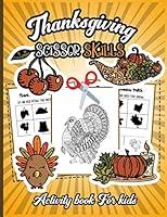Algopix Similar Product 19 - Thanksgiving Scissor Skills Activity