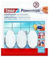 Algopix Similar Product 15 - tesa Powerstrips Hooks Small Oval 