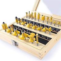 Algopix Similar Product 9 - KOWOOD 24X Router Bits Set 14 Inch