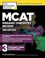 Algopix Similar Product 9 - MCAT Organic Chemistry Review 3rd