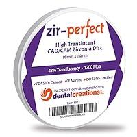 Algopix Similar Product 1 - Dental Creations ZirPerfect High