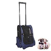 Algopix Similar Product 12 - Pet Rolling Carrier Backpack Wheel