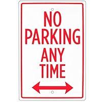 Algopix Similar Product 18 - No Parking Any Time Sign  18 x 12