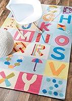 Algopix Similar Product 16 - nuLOOM Alphabet Boxes Kids Rug 4 x
