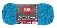 Algopix Similar Product 17 - Red Heart With Love Yarn, Mango
