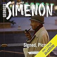 Algopix Similar Product 1 - Signed Picpus Inspector Maigret Book