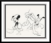 Algopix Similar Product 3 - Mickey Mouse and Pluto Golfing  Canine