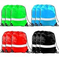 Algopix Similar Product 14 - Drawstring Backpack Bag  12 Pack