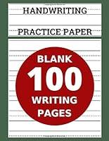 Algopix Similar Product 9 - Handwriting Practice Paper 100 Blank