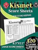 Algopix Similar Product 8 - Kismet Score Sheets 120 Large Score