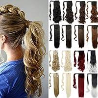 Algopix Similar Product 14 - Lelinta 18 Wavy Curly Wrap Around