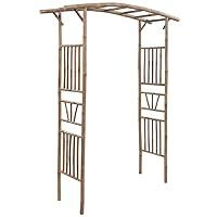 Algopix Similar Product 7 - vidaXL Rose Arch Bamboo 571 Garden