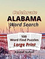 Algopix Similar Product 2 - Celebrate Alabama Word Search 100 Word