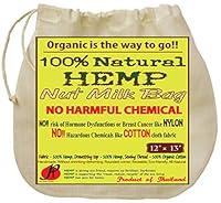 Algopix Similar Product 5 - PF Hemp Nut Milk Bag Reusable  All
