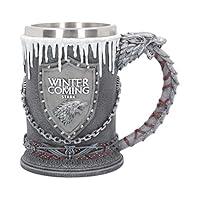 Algopix Similar Product 11 - Nemesis Now House Stark Tankard Game of