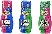 Algopix Similar Product 15 - Warheads Double Drops Liquid Candy 24ct