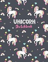 Algopix Similar Product 15 - UNICORN Sketchbook for Kids and Girls