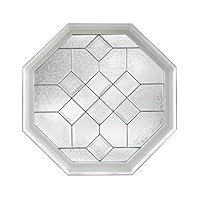 Algopix Similar Product 1 - Fixed Octagon Geometric Fin Vinyl Window